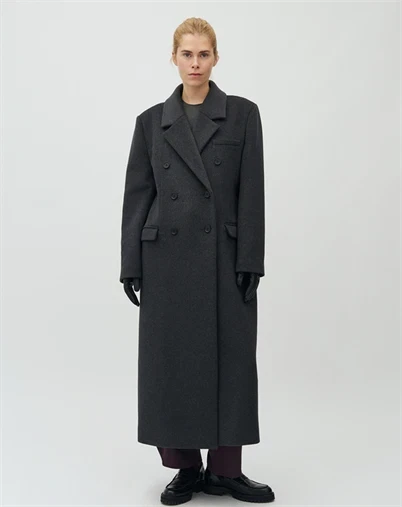 Mbym - Nesmina-M Jakke - Dark Grey Melange 